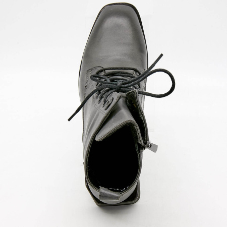 Ботинки  Dakkem  черный  кожа Z-100392 фото в интернет-магазине | Omadey.ru