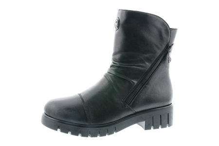 Ботинки  Rieker  черный  кожа/кожа искусств. Z-7708 фото в интернет-магазине | Omadey.ru