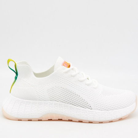 Кроссовки  Strobbs  белый  текстиль F-90196 фото в интернет-магазине | Omadey.ru