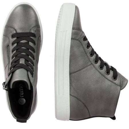 Ботинки  Remonte  серый  кожа Z-300013 фото в интернет-магазине | Omadey.ru