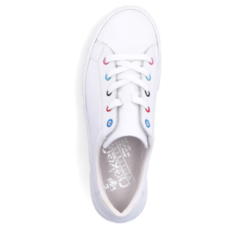 Кеды  Rieker  белый  кожа/кожа искусств. F-100202 фото в интернет-магазине | Omadey.ru Кеды  Rieker  белый  кожа/кожа искусств. F-100202 фото в интернет-магазине | Omadey.ru