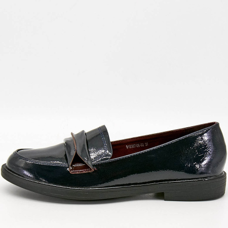 Туфли  Betsy  синий  кожа искусств. Z-100037 фото в интернет-магазине | Omadey.ru