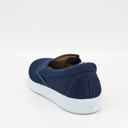 Слипоны  Imara MODA  синий  текстиль F-90031 фото в интернет-магазине | Omadey.ru