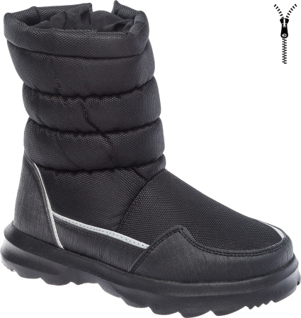 Ботинки  Tesoro  черный  кожа искусств./оксфорд Z-89055 фото в интернет-магазине | Omadey.ru