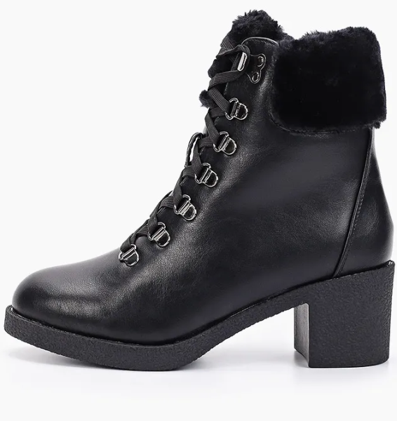 Фото Ботинки  Betsy  черный  кожа иск./иск.мех Z-8902