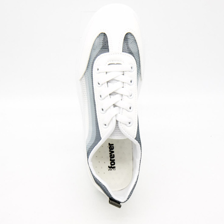 Кроссовки  женские Glam Forever  белый  текстиль F-91150 фото в интернет-магазине | Omadey.ru