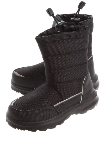 Ботинки  Tesoro  черный  кожа искусств./оксфорд Z-89055 фото в интернет-магазине | Omadey.ru