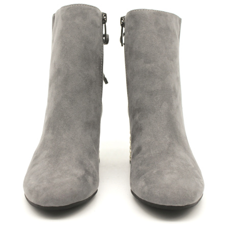 Полусапоги  Tamaris  серый  текстиль Z-8017 фото в интернет-магазине | Omadey.ru