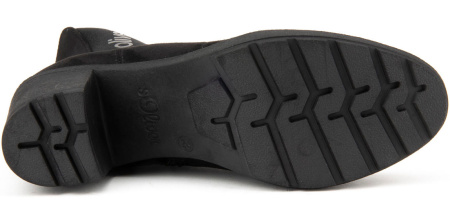 Ботильоны  S.Oliver  черный  текстиль Z-8956 фото в интернет-магазине | Omadey.ru