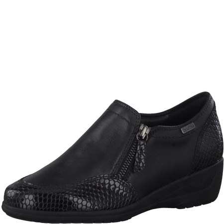 Туфли  Jana  черный  кожа Z-8458 фото в интернет-магазине | Omadey.ru