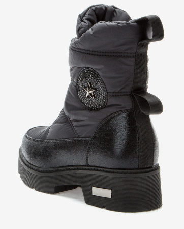 Полусапоги  Betsy  черный  нейлон-иск.кожа Z-8441 фото в интернет-магазине | Omadey.ru