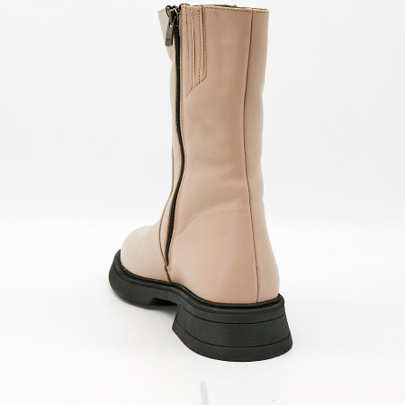 Ботинки  Dakkem  бежевый  кожа Z-100389 фото в интернет-магазине | Omadey.ru