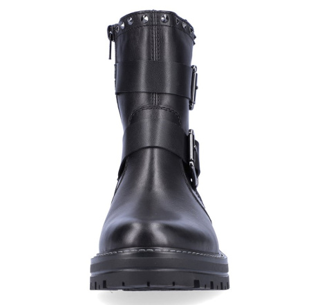 Ботинки  Remonte  черный  кожа/кожа искусств. Z-200086 фото в интернет-магазине | Omadey.ru