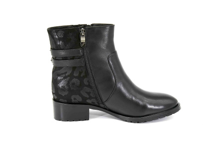 Ботильоны  Balex  черный  кожа Z-8737 фото в интернет-магазине | Omadey.ru