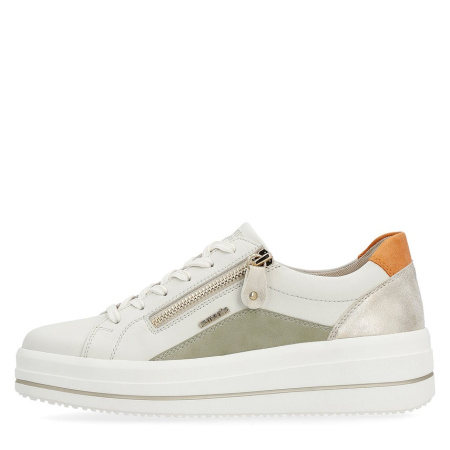 Кроссовки  Remonte  бежевый  кожа/кожа искусств. F-400150 фото в интернет-магазине | Omadey.ru