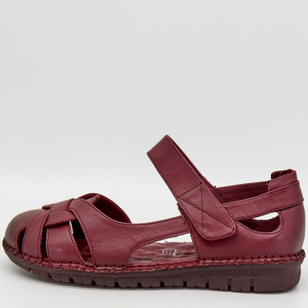 Туфли летние  Baden  бордовый  кожа F-90295 фото в интернет-магазине | Omadey.ru Туфли летние  Baden  бордовый  кожа F-90295 фото в интернет-магазине | Omadey.ru