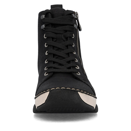 Ботинки  Rieker  черный  кожа искусств.  Z-401069 фото в интернет-магазине | Omadey.ru