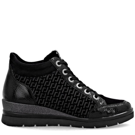 Ботинки  Remonte  черный  кожа/кожа искусств. Z-400840 фото в интернет-магазине | Omadey.ru