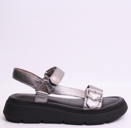 Сандалии  Tamaris  серебряный  кожа F-91201 фото в интернет-магазине | Omadey.ru