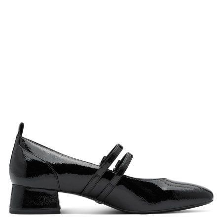 Туфли  Tamaris  черный  кожа искусств. Z-400925 фото в интернет-магазине | Omadey.ru