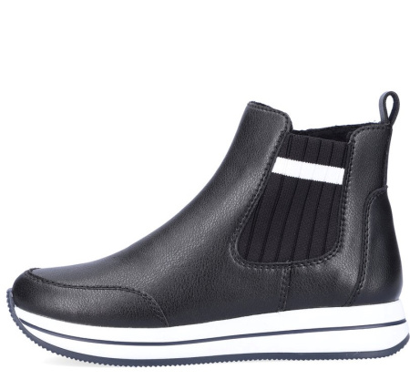 Ботинки  Rieker  черный  кожа Z-200149 фото в интернет-магазине | Omadey.ru