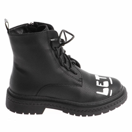 Ботинки  Keddo  черный  кожа искусств. Z-100841 фото в интернет-магазине | Omadey.ru