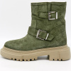Ботинки  Dakkem  хаки  нубук Z-100400 фото в интернет-магазине | Omadey.ru