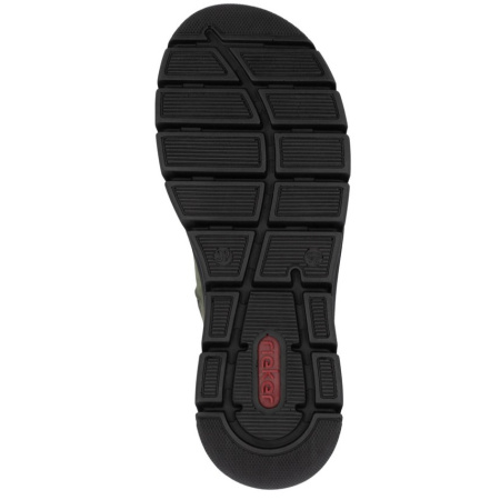 Ботинки  Rieker  зеленый  кожа искусств. Z-400864 фото в интернет-магазине | Omadey.ru