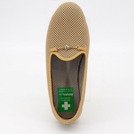 Туфли  Imara ORTO  бежевый  текстиль F-90019 фото в интернет-магазине | Omadey.ru