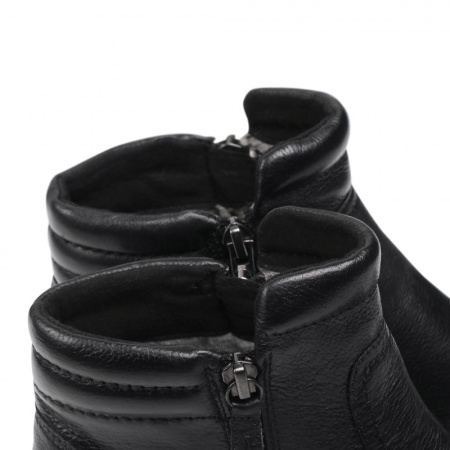 Ботинки  Caprice  черный  кожа Z-100264 фото в интернет-магазине | Omadey.ru