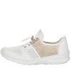 Кроссовки  Rieker  белый  кожа искусств./текстиль F-400167 фото в интернет-магазине | Omadey.ru