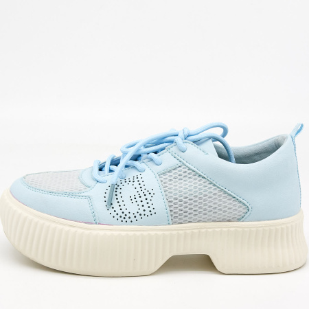 Кроссовки  Grunberg  голубой  кожа иск. Микрополитекс/текстиль F-81096 фото в интернет-магазине | Omadey.ru Кроссовки  Grunberg  голубой  кожа иск. Микрополитекс/текстиль F-81096 фото в интернет-магазине | Omadey.ru