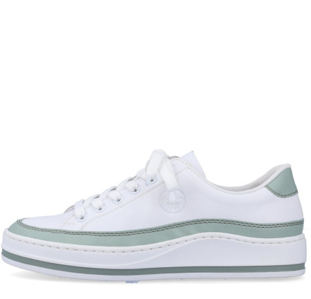 Кроссовки  Rieker  белый  кожа/кожа искусств. F-200253 фото в интернет-магазине | Omadey.ru