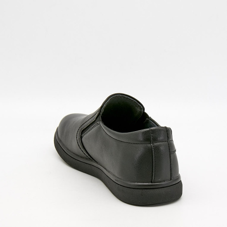 Туфли  Tesoro  черный  кожа искусств. Z-100018 фото в интернет-магазине | Omadey.ru