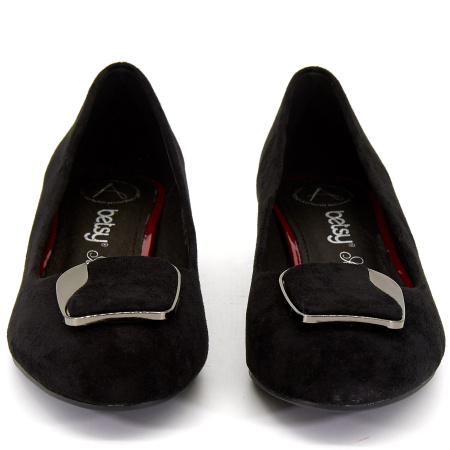 Туфли  Betsy  черный  замша искусств. Z-8250 фото в интернет-магазине | Omadey.ru