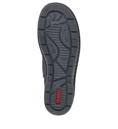 Ботинки  Rieker  черный  кожа искусств. Z-90633 фото в интернет-магазине | Omadey.ru