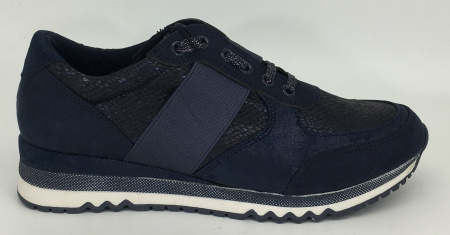 Кроссовки  Marco Tozzi  синий  текстиль Z-8762 фото в интернет-магазине | Omadey.ru