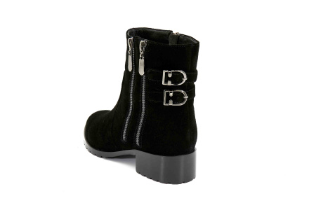 Ботильоны  Balex  черный  велюр натуральный Z-8738 фото в интернет-магазине | Omadey.ru