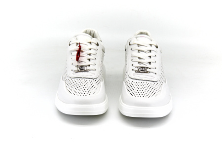 Кроссовки  Keddo  белый  кожа F-80586 фото в интернет-магазине | Omadey.ru