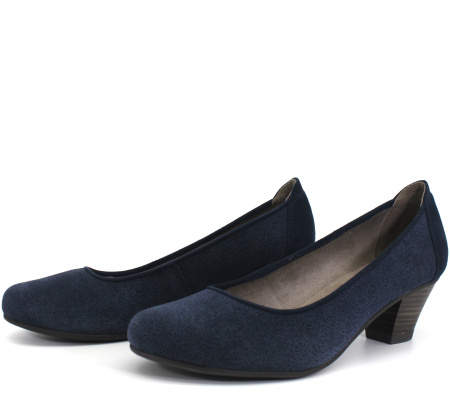 Лодочки  Jana  синий  кожа F-7188 фото в интернет-магазине | Omadey.ru Лодочки  Jana  синий  кожа F-7188 фото в интернет-магазине | Omadey.ru