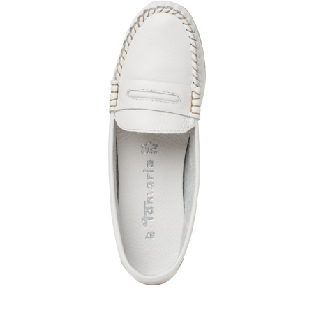 Туфли  Tamaris  бежевый  кожа F-200433 фото в интернет-магазине | Omadey.ru