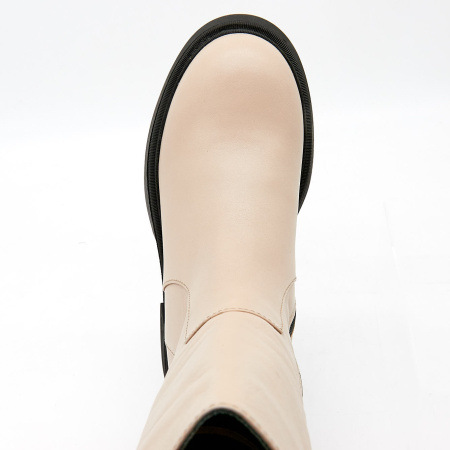 Ботинки  Dakkem  бежевый  кожа Z-100389 фото в интернет-магазине | Omadey.ru