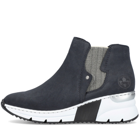 Ботинки  Rieker  синий  кожа искусств. Z-200071 фото в интернет-магазине | Omadey.ru