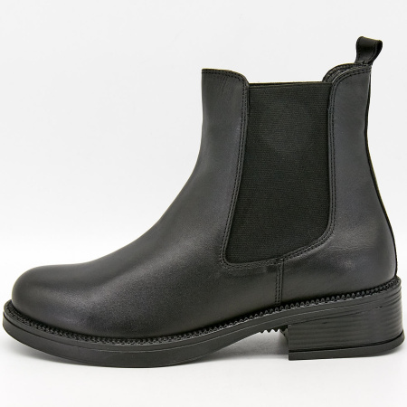 Ботинки  Dakkem  черный  кожа Z-100372