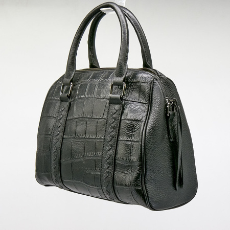 Сумка  Omadey  черный  кожа c11122-black фото в интернет-магазине | Omadey.ru