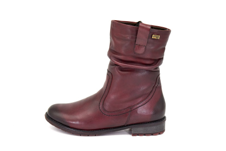 Полусапоги  Remonte  бордовый  кожа Z-8388 фото в интернет-магазине | Omadey.ru