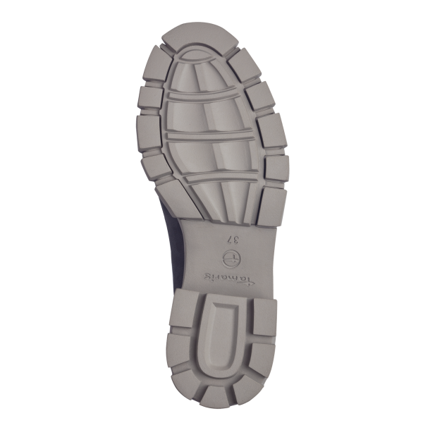 Фото Туфли  Tamaris  серый  кожа Z-400382