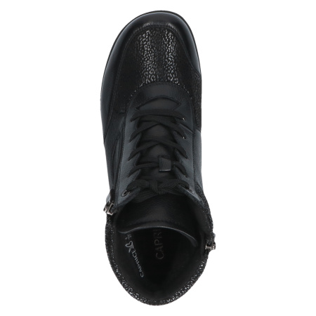 Сапоги  Caprice  черный  кожа Z-400723 фото в интернет-магазине | Omadey.ru