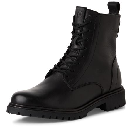 Ботинки  Tamaris  черный  кожа Z-400511 фото в интернет-магазине | Omadey.ru