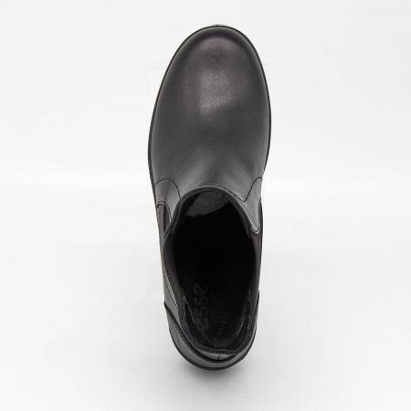 Ботинки  Esse  черный  кожа Z-89243 фото в интернет-магазине | Omadey.ru